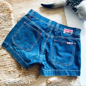 v i n t a g e :: Lucky Brand Y2K Low Rise Denim Shorts
